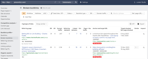 broken link building