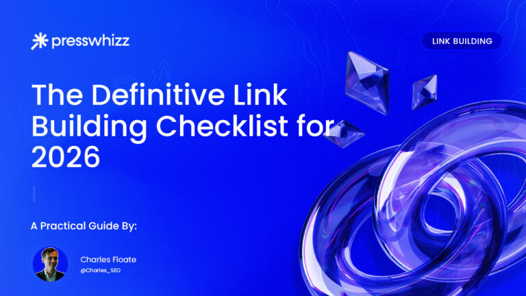 The Definitive Link Building Checklist for 2026