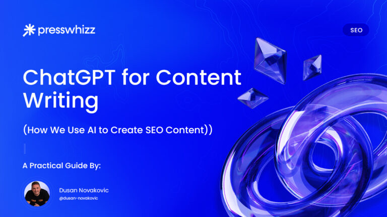 ChatGPT for Content Writing (How We Use AI to Create SEO Content)