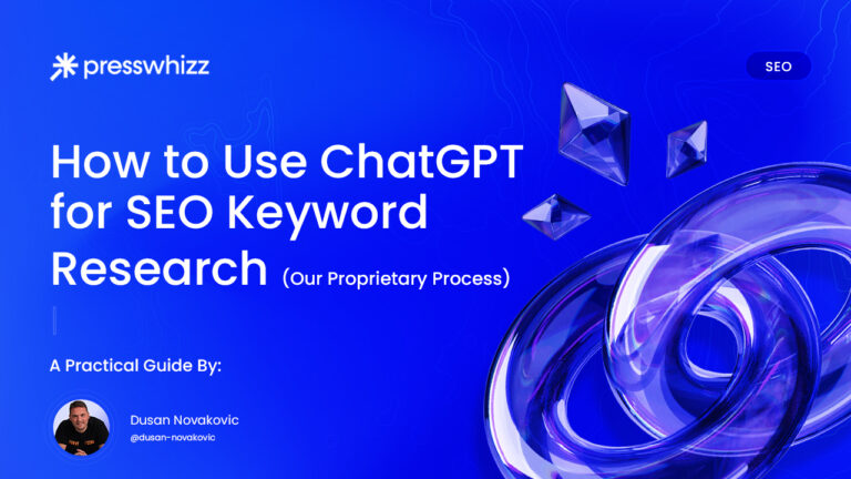 How to Use ChatGPT for SEO Keyword Research (Our Proprietary Process)