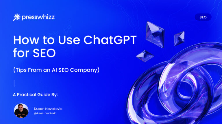 How to Use ChatGPT for SEO (Tips From an AI SEO Company)