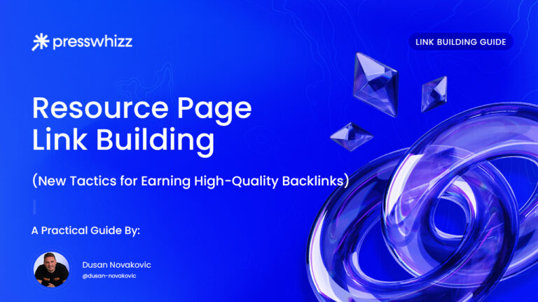 Resource Page Link Building (New Tactics for Earning High-Quality Backlinks)